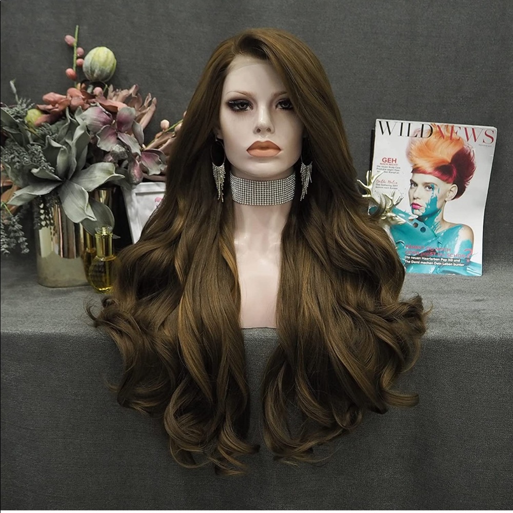 Women’s ladies Swiss lace wig